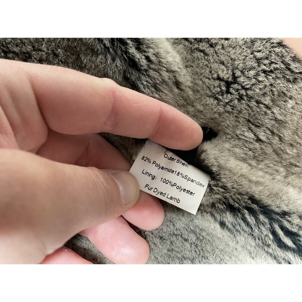 Overland Stuart Microfiber Coat W/ Removable Shearling Liner Black Size 40 Nwt — image 5 of 8